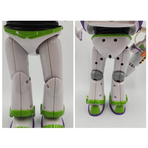 Toy Story POWER BLASTER BUZZ LIGHTYEAR Lights & Sounds Action Figure Toy RARE! - Picture 7 of 7